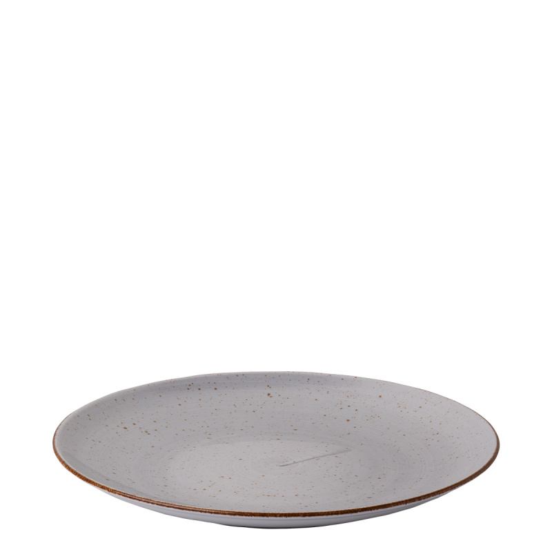 Piatto piano 31 cm grigio - Hotel Inn Chic colorato