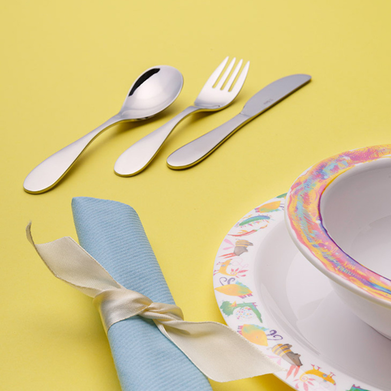 Set di posate per bambini 3 pezzi – Alpha
