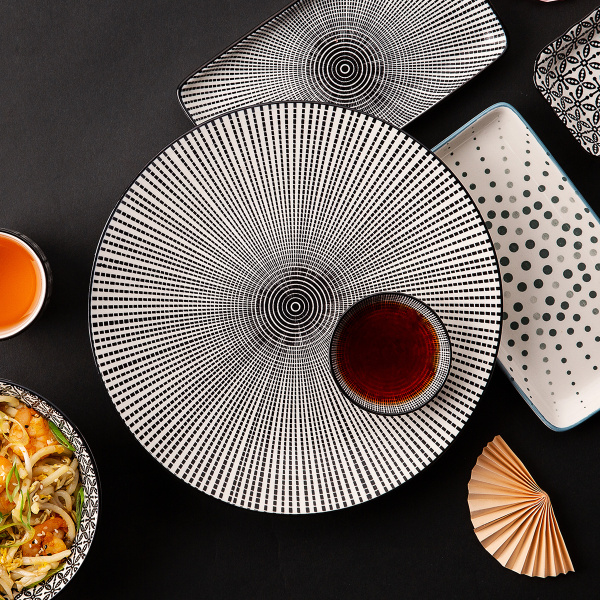Dinner plate 25 cm – Elements Asia Fire