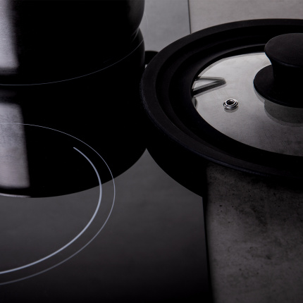Universal lid with steam vent - medium - Basic
