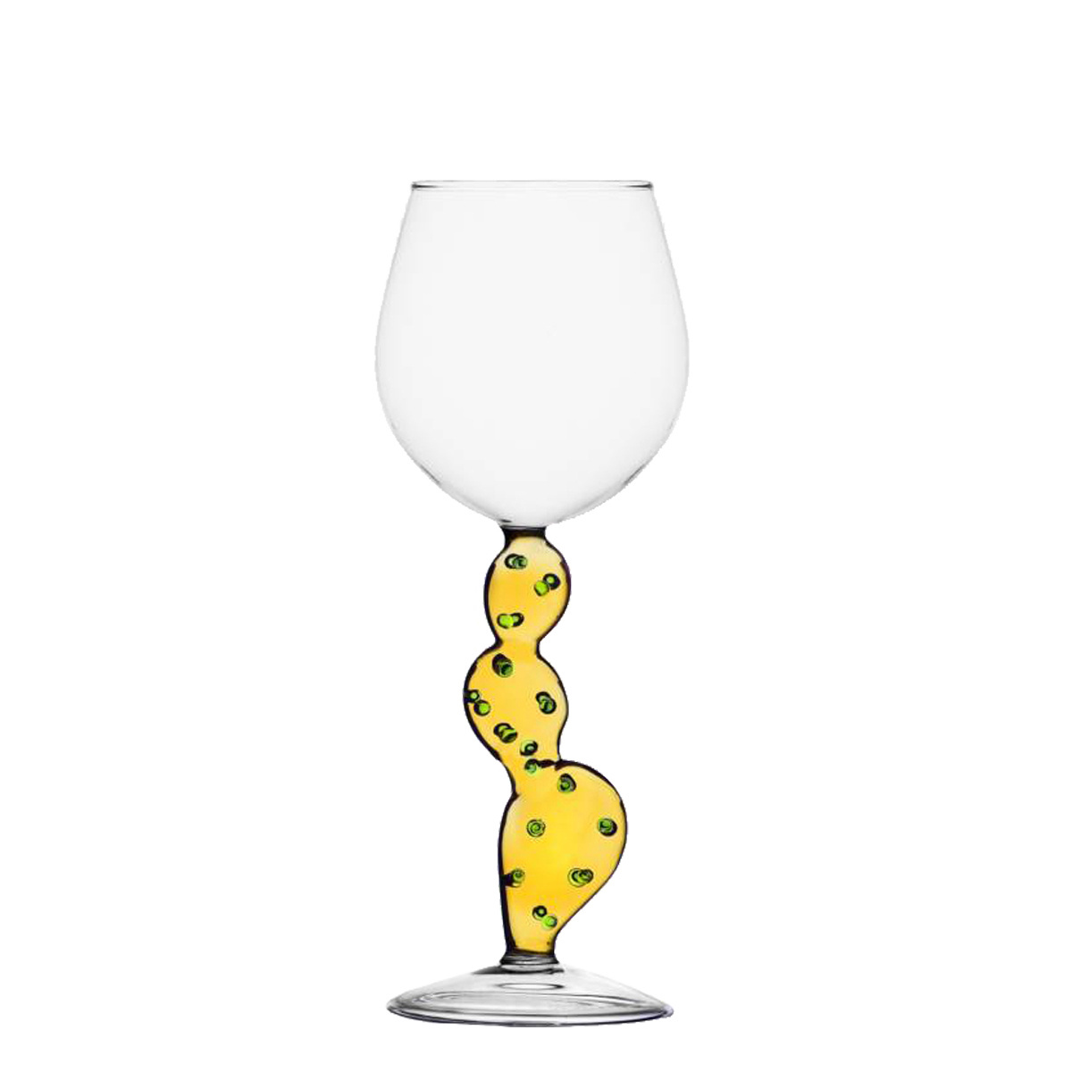 Wine glass cactus yellow
