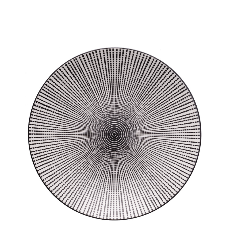 Flacher Teller 25 cm – Elements Asia Fire