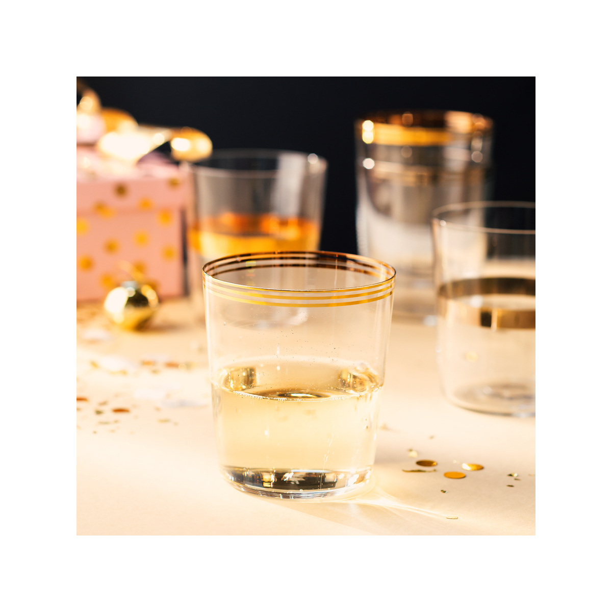Tumbler glasses 440 ml, set of 12 - 21st Century Glas Lunasol META Glass
