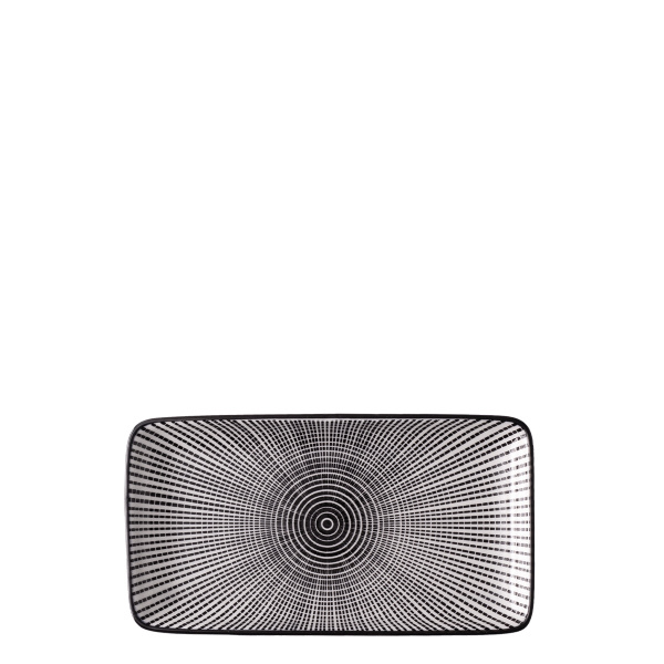 Set di piatti rettangolari 20,3 x 11,2 cm Elements Asia Fire