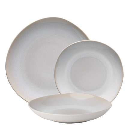 Ceramic plate set 12 pcs – Elements North Organic