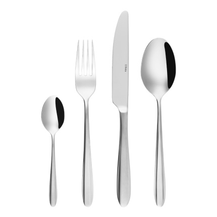 Cutlery set 60 pieces - Verona II semi-matt
