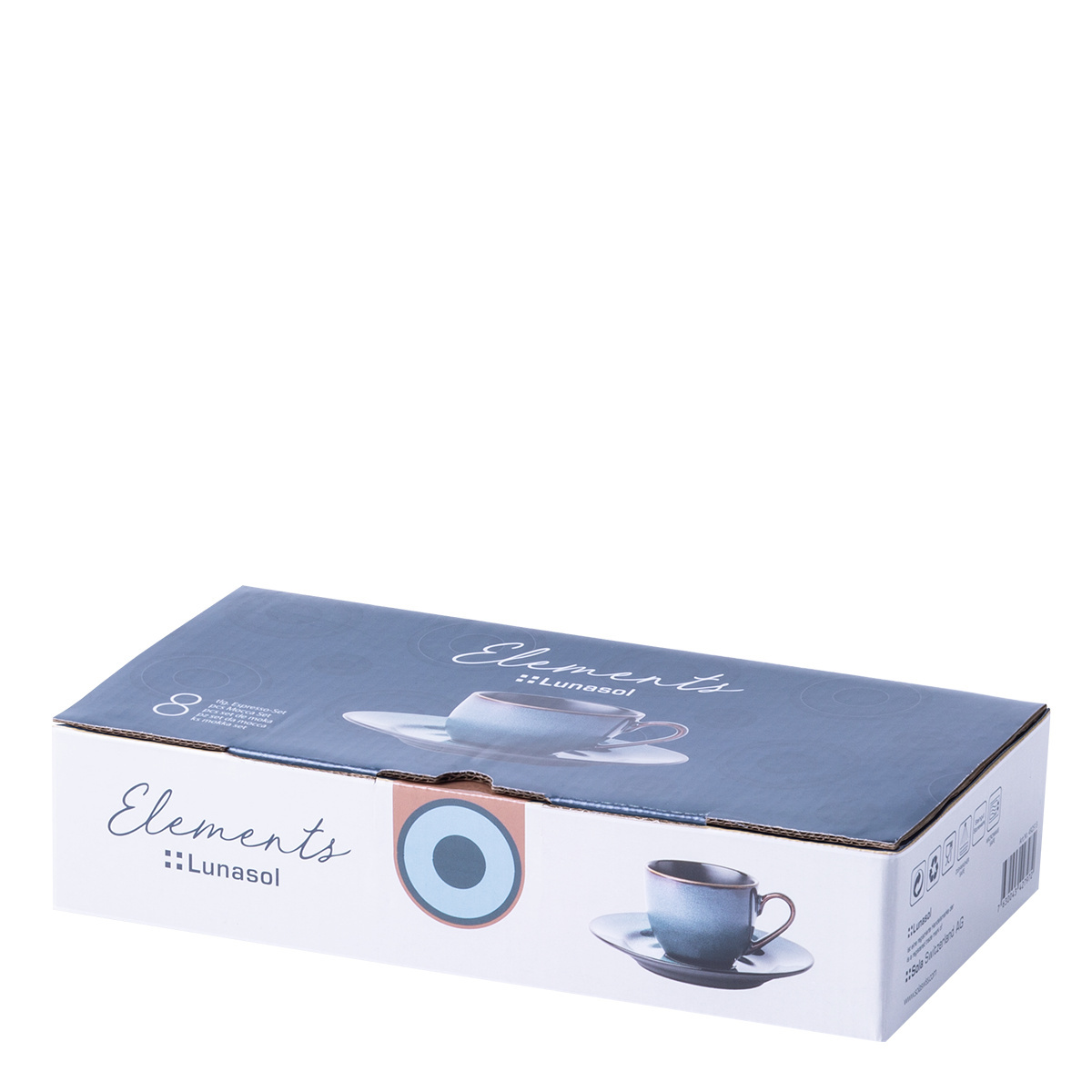 Set da mokka 8 pezzi 90 ml – Elements Night