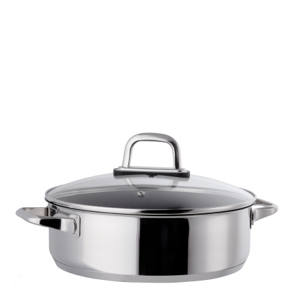 Frying pan ø 28 cm, H: 8.5 cm - Saturn Lunasol
