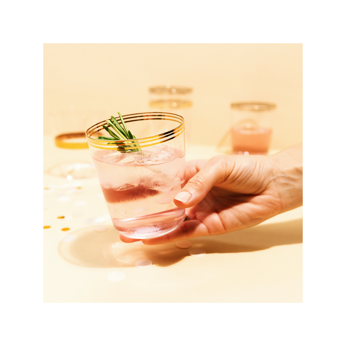 Tumbler glasses 440 ml, set of 12 - 21st Century Glas Lunasol META Glass