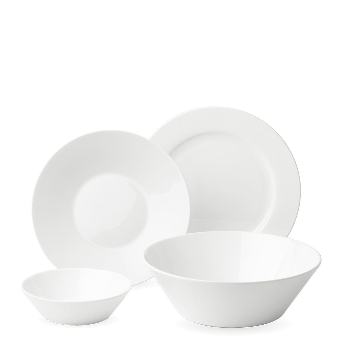 Porzellan-Set 19-tlg. – Premium Platinum Line