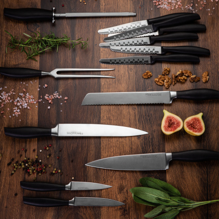 Knife Set in Stand 15 pcs - Linea Line