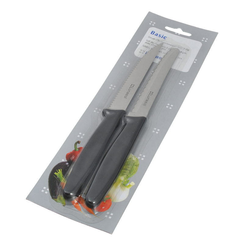 Set di coltelli da bistecca / pomodoro 2 pezzi - Basic