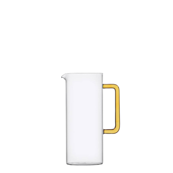 Pitcher with yellow handle 2.1 l
