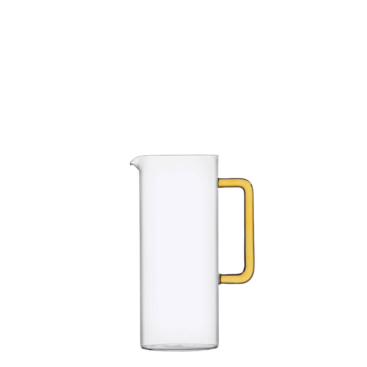 Pitcher with yellow handle 2.1 l