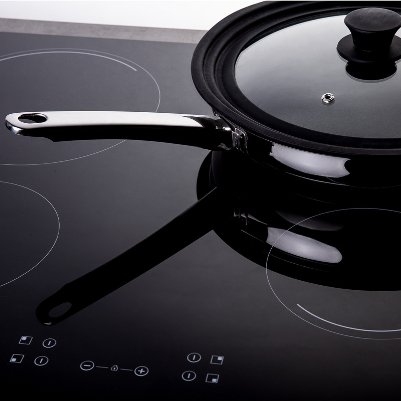 Large universal lid with steam vent Basic Economy Lunasol