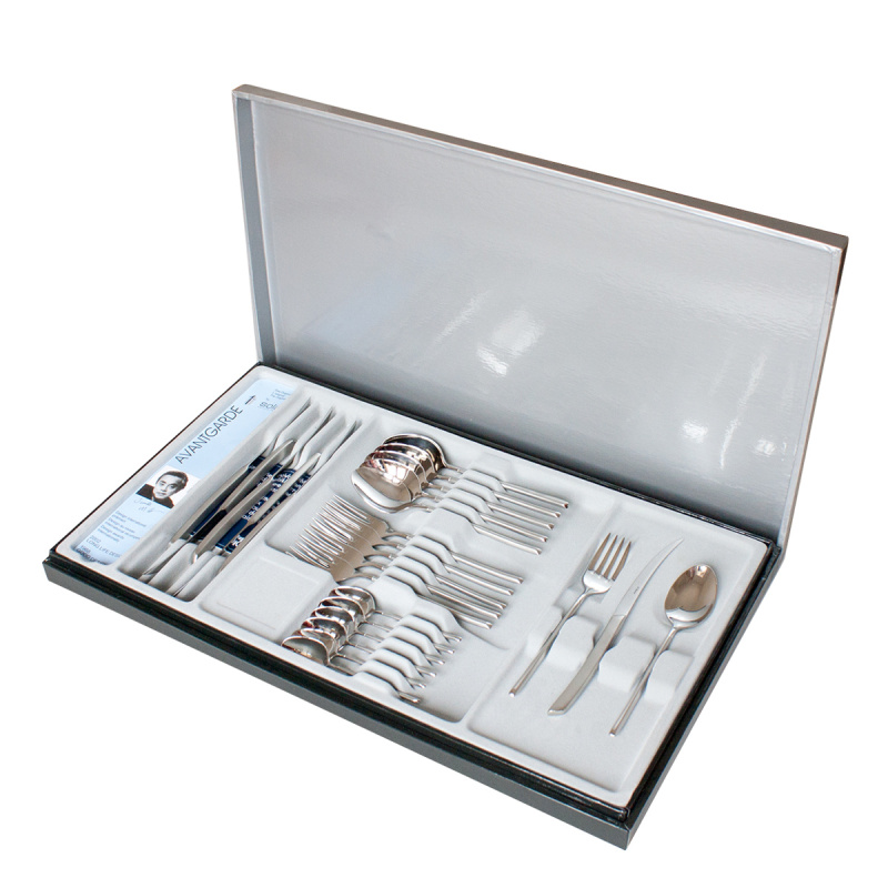 Ensemble de couverts 24 pièces pour dessert - Avantgarde Elite Quarz