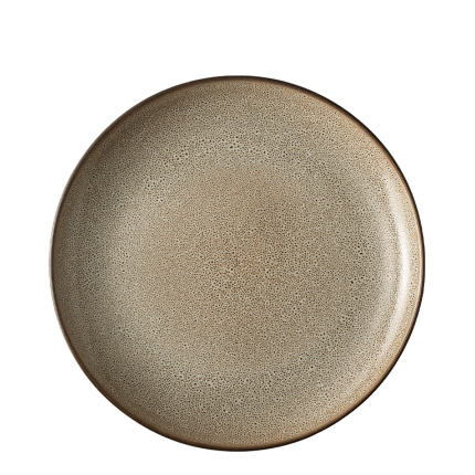 Plate Flat Coupe ø27 cm Set 4 pcs. - Elements Stone