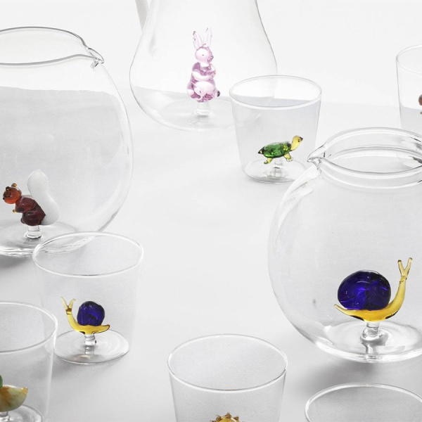 Colored fish pitcher 2.2 l