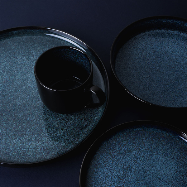 Porcelain set 16 pcs - Gaya RGB Night Sky Lunasol