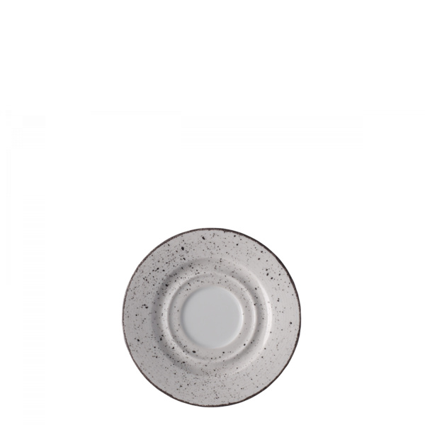 Sous-tasse Relief vintage gris ø15,5 cm - couleur Hotel Inn Chic