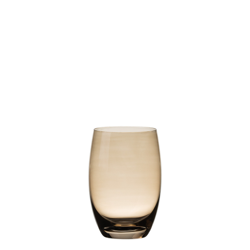 Tumbler Glasses taupe 460 ml - Optima Glass Lunasol