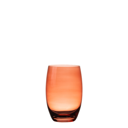 Tumbler Barrel 460 ml rot - Optima Glas Lunasol color