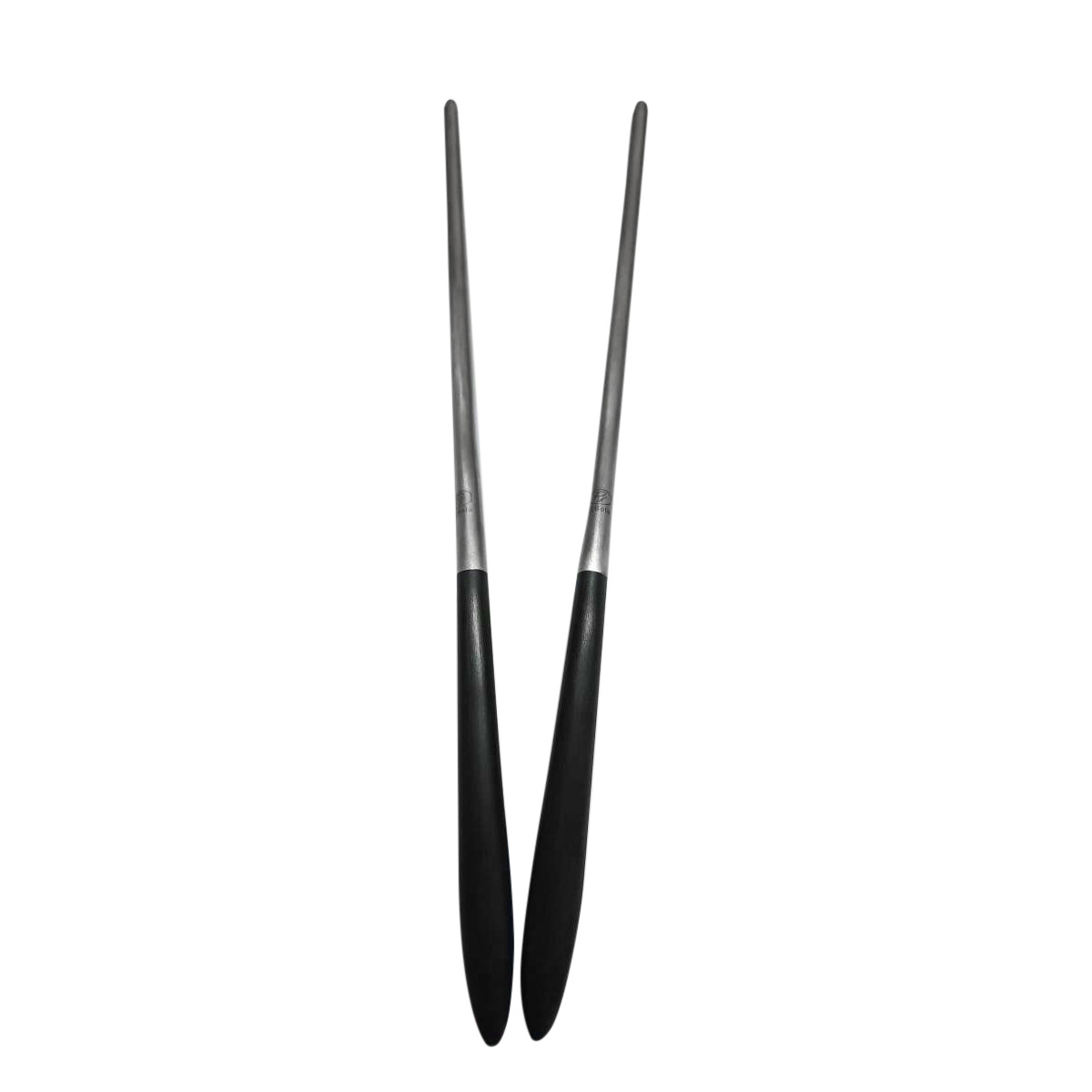 Paire de chopsticks - GAYA Exeter manche gris-noir mat