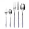 Set de couverts 5 pcs – GAYA Exeter manche gris clair mat