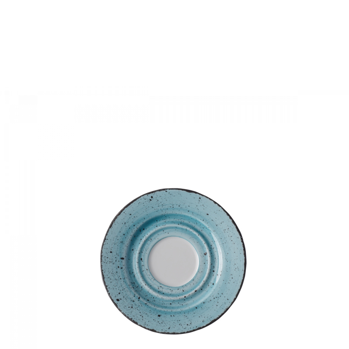 Sous-tasse Relief vintage bleu ø15,5 cm - couleur Hotel Inn Chic