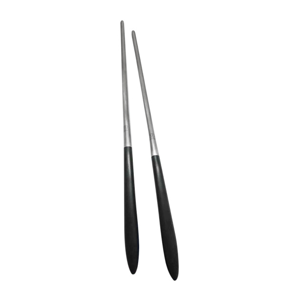 Chopstick Paar - GAYA Exeter Stiel grau-schwarz matt