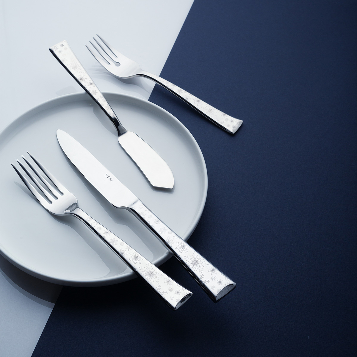 24-Piece Cutlery Set Alessandria Snow | Sola