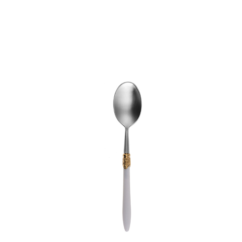 Besteckset 36-tlg. – Gaya Exeter Gold Ring weiss