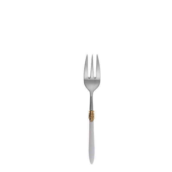 Cutlery set 30 pcs - Gaya Exeter Gold Ring white