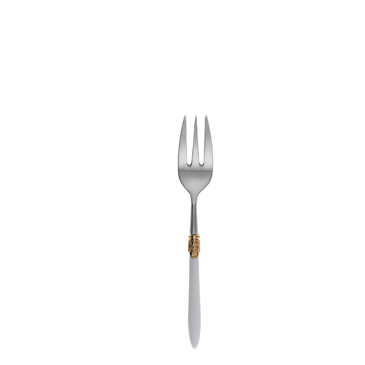 Cutlery set 30 pcs - Gaya Exeter Gold Ring white