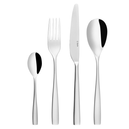 Set di posate per menu 60 pz. - Anno CNS lucido