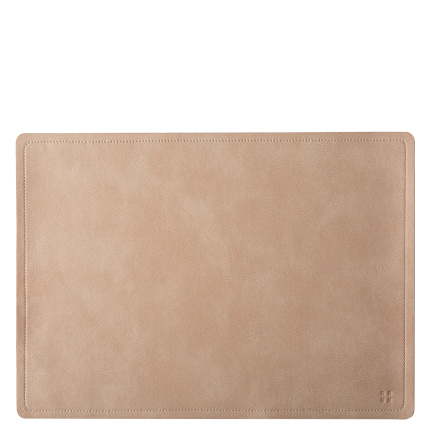 Sand rectangular PVC placemat – Elements Ambiente