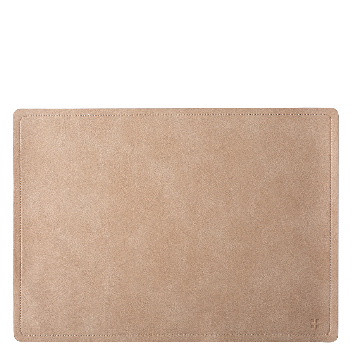 Sand rectangular PVC placemat – Elements Ambiente