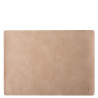 Set de table rectangulaire en PVC sable — Elements Ambiente