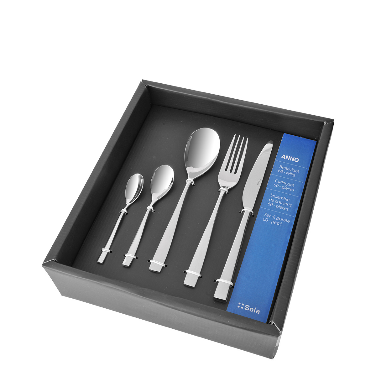 Ensemble de couverts de table 60 pièces - Anno CNS poli
