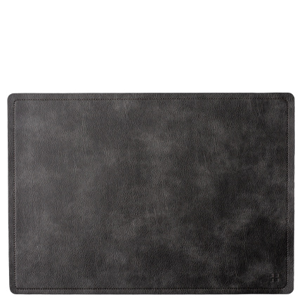 Anthracite rectangular PVC placemat – Elements Ambiente