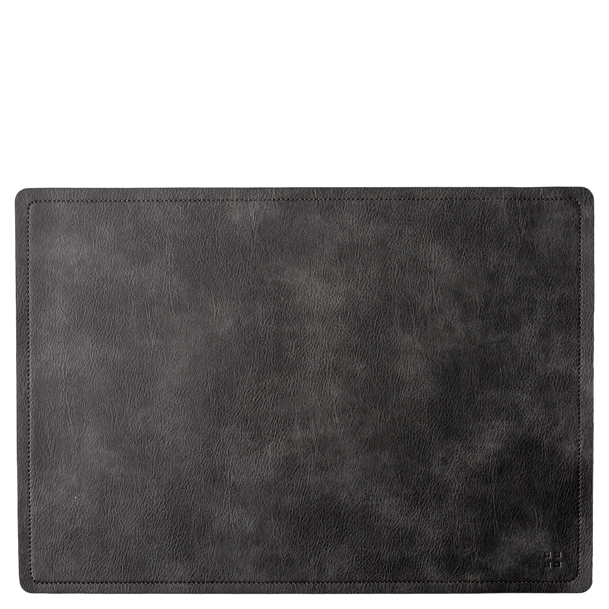Anthrazitfarbenes rechteckiges Platzset PVC – Elements Ambiente