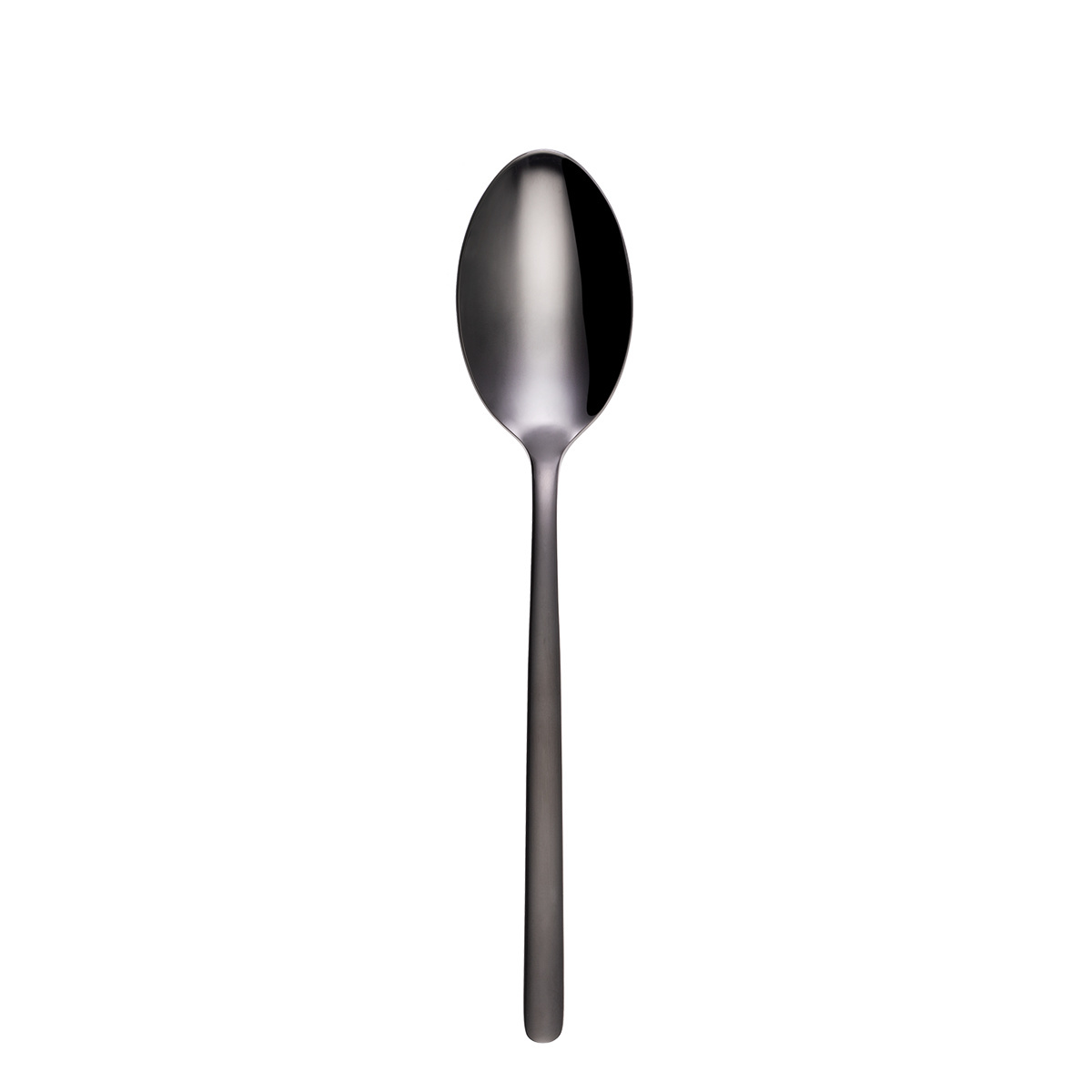 Cutlery set 30 pcs - Costa Rica polished PVD grey