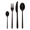 Besteckset 16-tlg. – Sira PVD black ganz matt