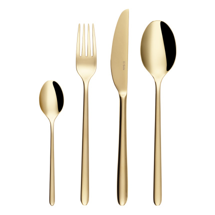 Besteckset 16-tlg. - Sira PVD champagne poliert