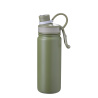 Trinkflasche CNS Doppelwand 650 ml grün matt