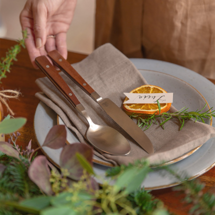 Set de couverts 24 pcs - Image Sawo Wood