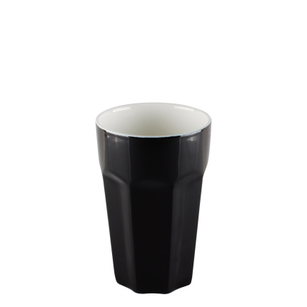 Calice in porcellana grande nero 470 ml - RGB