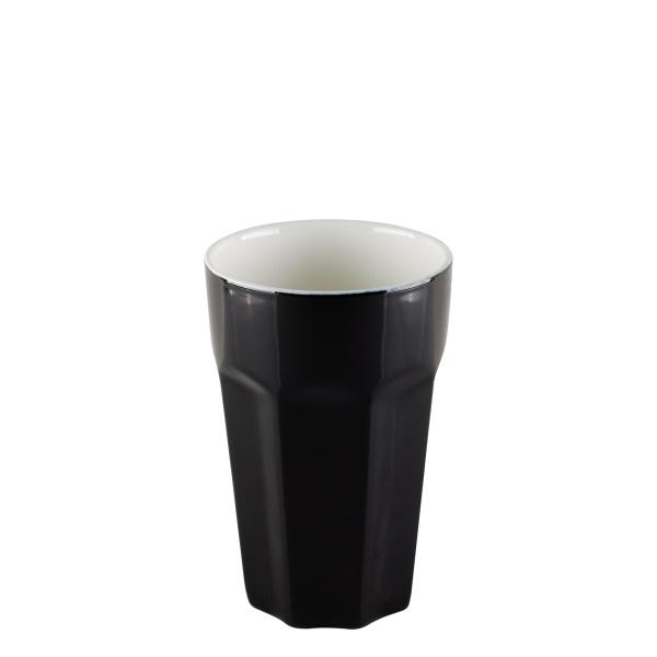 Kaffee- / Milchbecher schwarz 470 ml - RGB