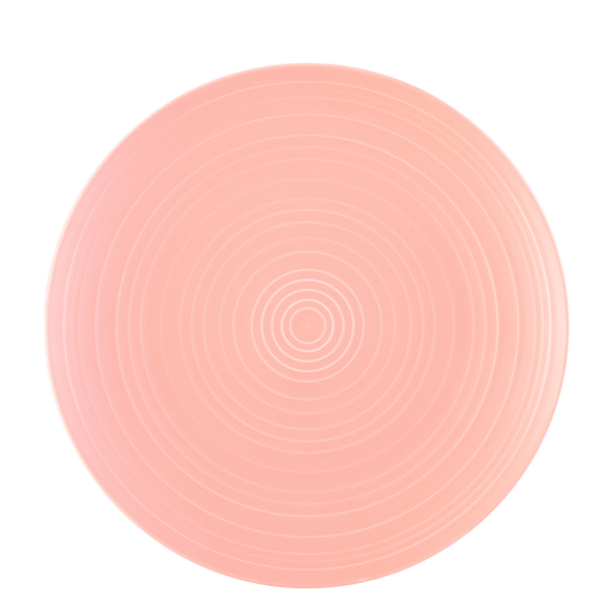 Shallow Plate Gaya RGB Spiral Light Pink 28 cm
