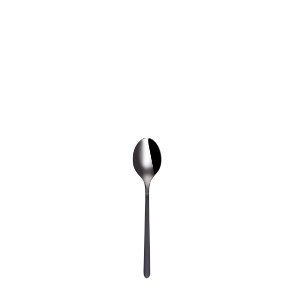 Mocca Spoons Set 4 pcs - Porto PVD dark titanium / black sandblasted